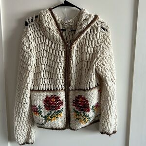 Free People Sweater - Excellent Shape. Embroidered